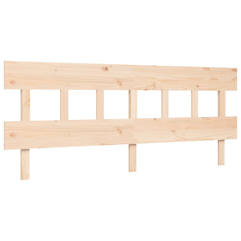 Bedframe met hoofdbord massief hout 6FT Super King