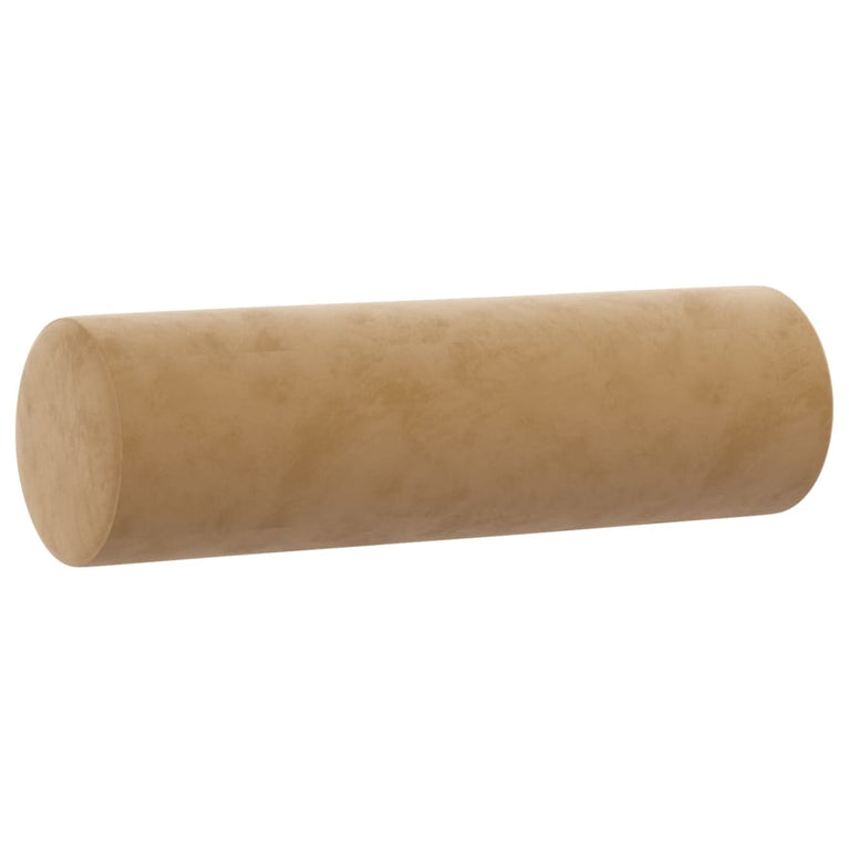 2-delige Loungeset met kussens fluweel bruin