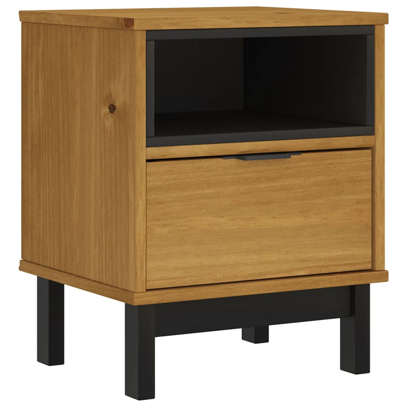 Nachtkastje FLAM 40x35x50 cm massief grenenhout MeubelReus