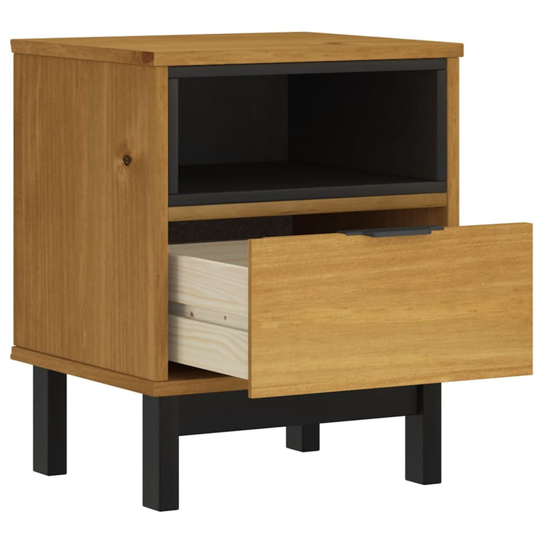 Nachtkastje FLAM 40x35x50 cm massief grenenhout MeubelReus