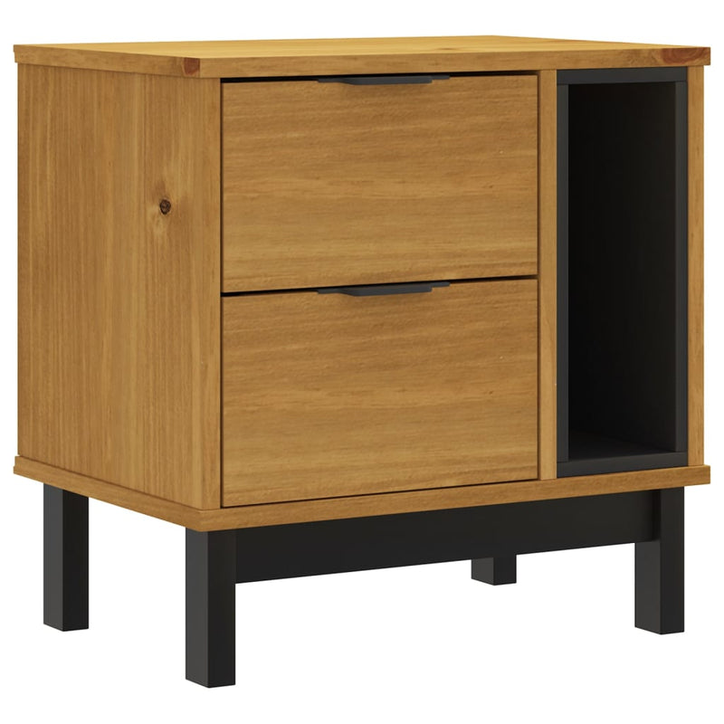 Nachtkastje FLAM 49x35x50 cm massief grenenhout MeubelReus