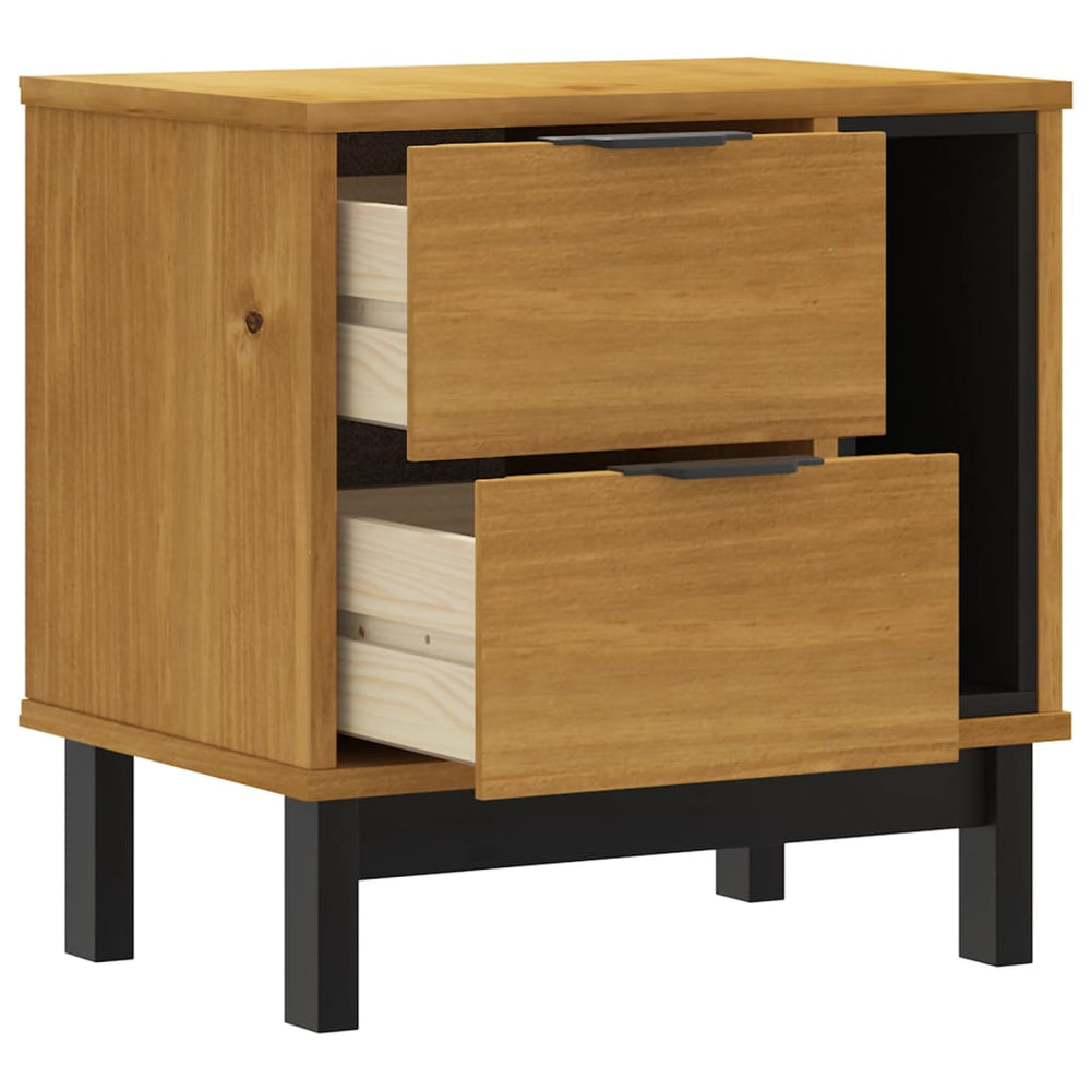 Nachtkastje FLAM 49x35x50 cm massief grenenhout MeubelReus
