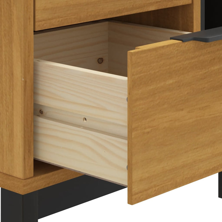 Nachtkastje FLAM 49x35x50 cm massief grenenhout MeubelReus