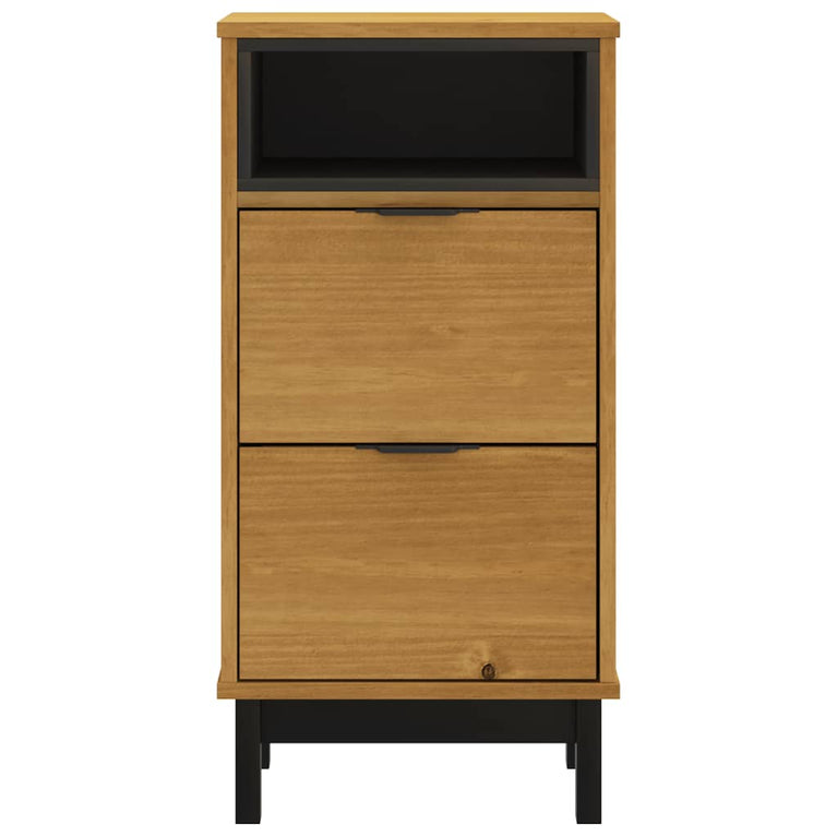 Nachtkastje FLAM 40x35x80 cm massief grenenhout MeubelReus