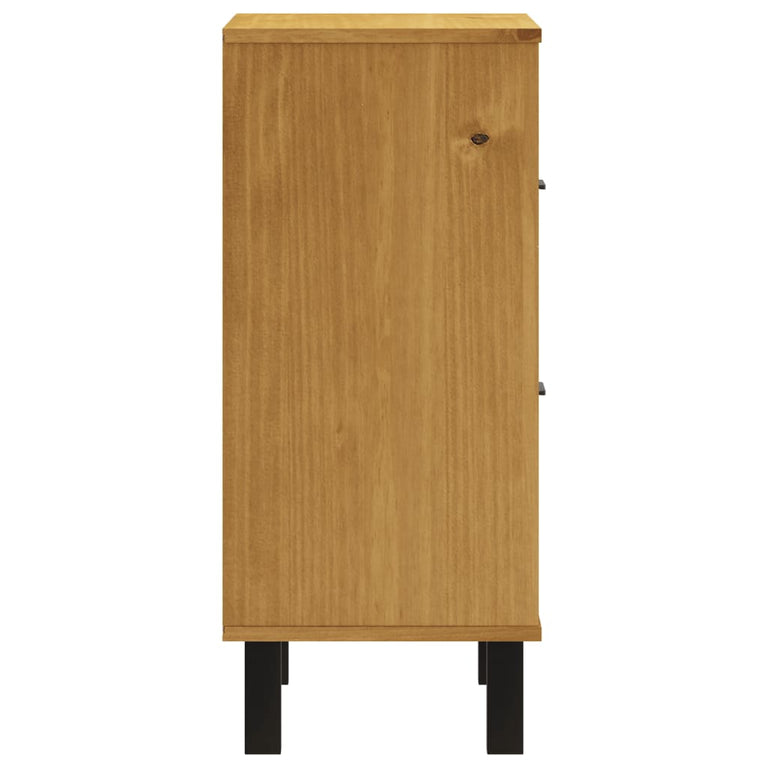 Nachtkastje FLAM 40x35x80 cm massief grenenhout MeubelReus