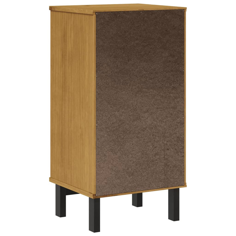 Nachtkastje FLAM 40x35x80 cm massief grenenhout MeubelReus