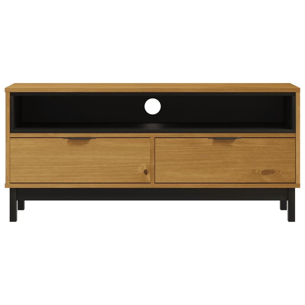 TV-meubel FLAM 110x40x50 cm massief grenenhout MeubelReus