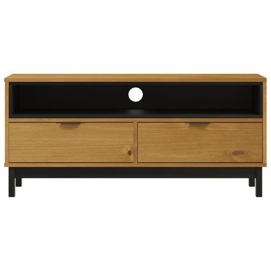 TV-meubel FLAM 110x40x50 cm massief grenenhout MeubelReus