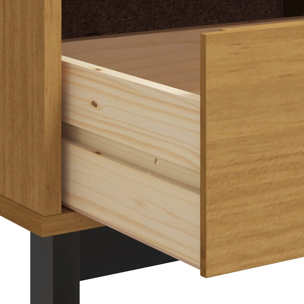 TV-meubel FLAM 110x40x50 cm massief grenenhout MeubelReus