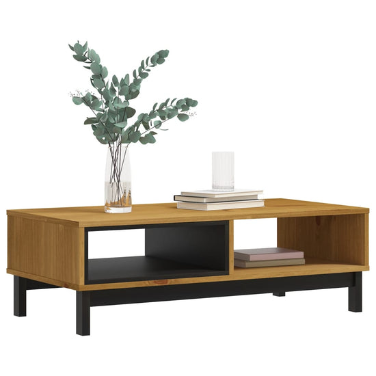 Salontafel FLAM 100x50x32,5 cm massief grenenhout MeubelReus