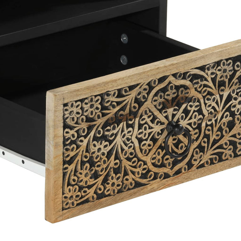 Salontafel 80x54x40 cm massief mangohout