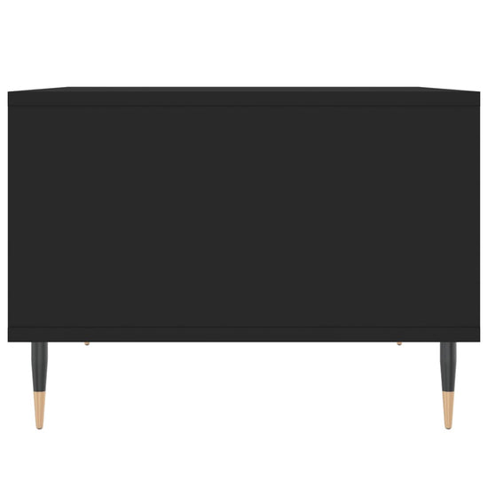 Salontafel 60x50x36,5 cm bewerkt hout zwart MeubelReus