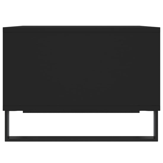 Salontafel 60x50x36,5 cm bewerkt hout zwart MeubelReus