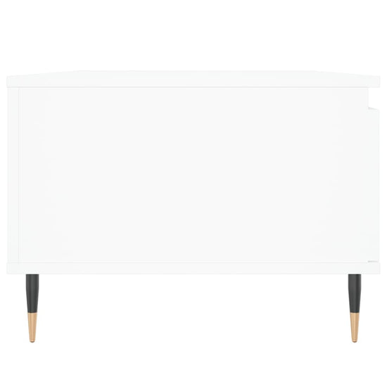 Salontafel 90x50x36,5 cm bewerkt hout wit MeubelReus