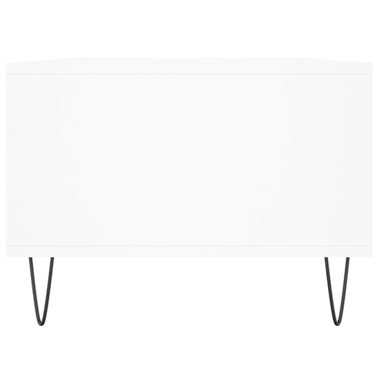 Salontafel 90x50x36,5 cm bewerkt hout wit MeubelReus