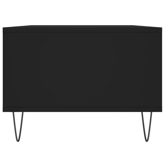 Salontafel 90x50x36,5 cm bewerkt hout zwart MeubelReus