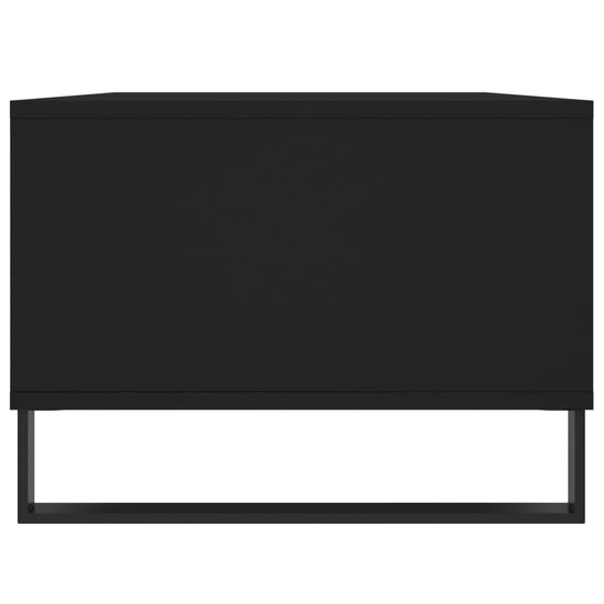 Salontafel 90x50x36,5 cm bewerkt hout zwart MeubelReus