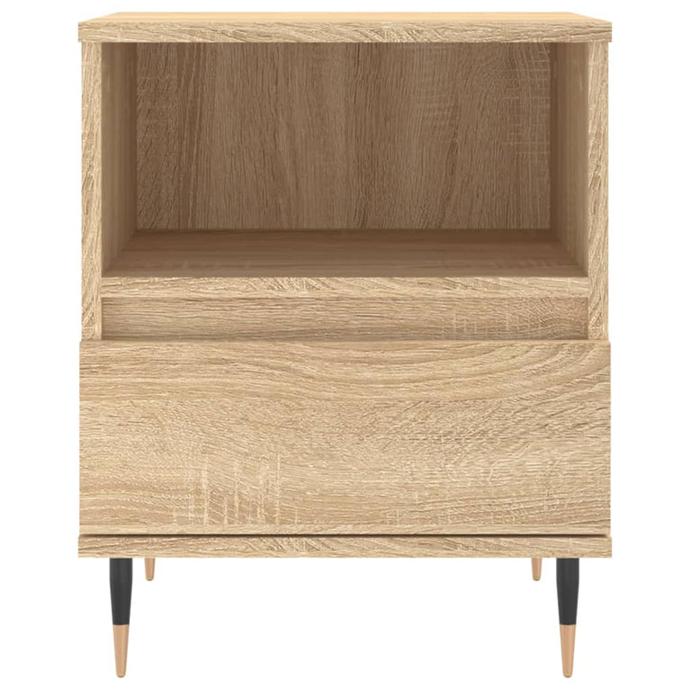 Nachtkastjes 2 st 40x35x50 cm sonoma eikenkleurig MeubelReus