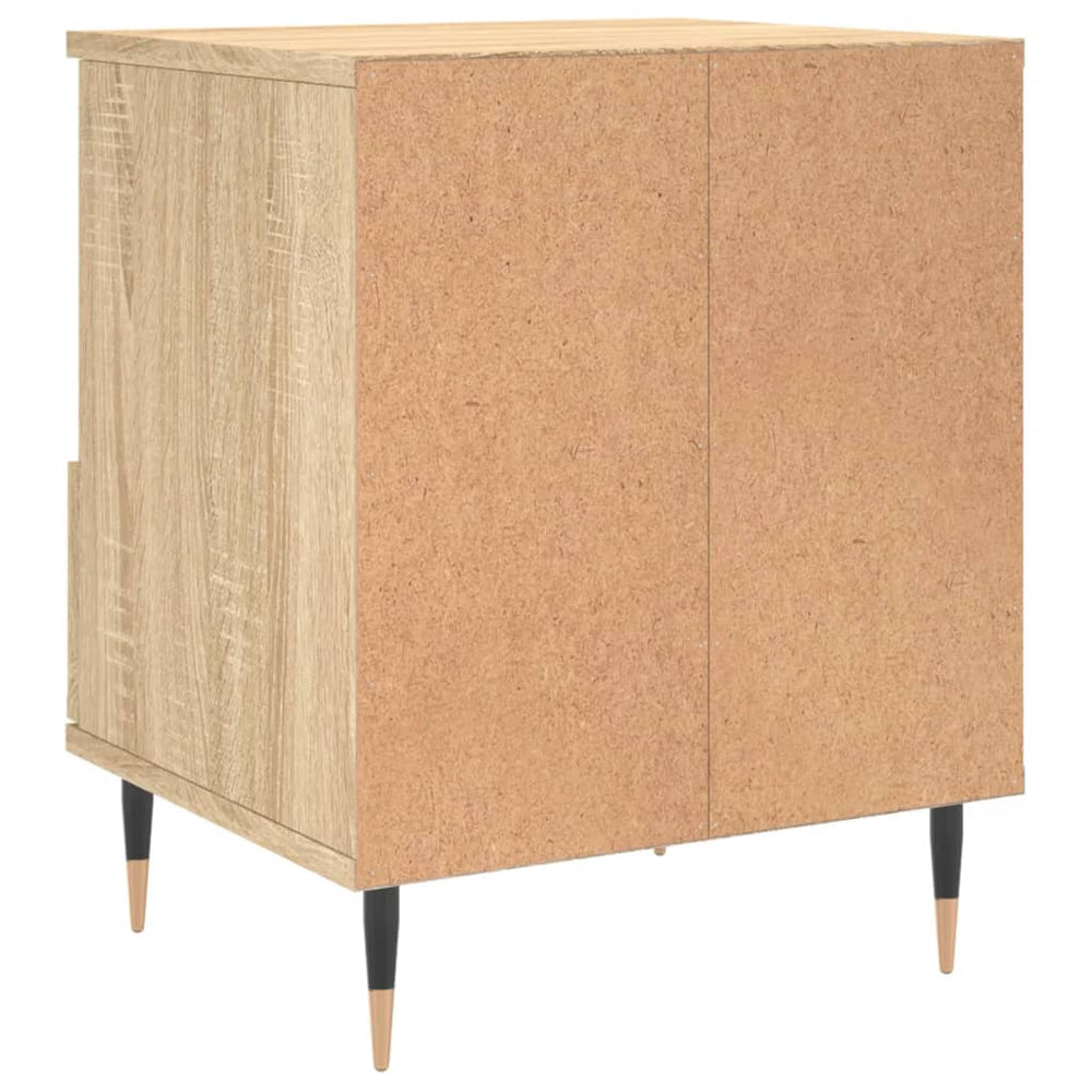 Nachtkastjes 2 st 40x35x50 cm sonoma eikenkleurig MeubelReus