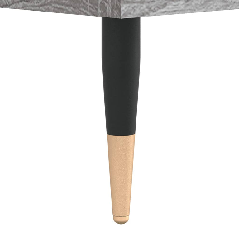 Nachtkastjes 2 st 40x35x50 cm bewerkt hout grijs sonoma eiken MeubelReus