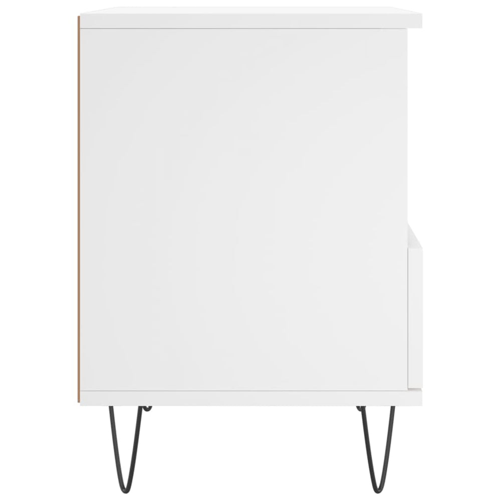 Nachtkastjes 2 st 40x35x50 cm bewerkt hout wit MeubelReus
