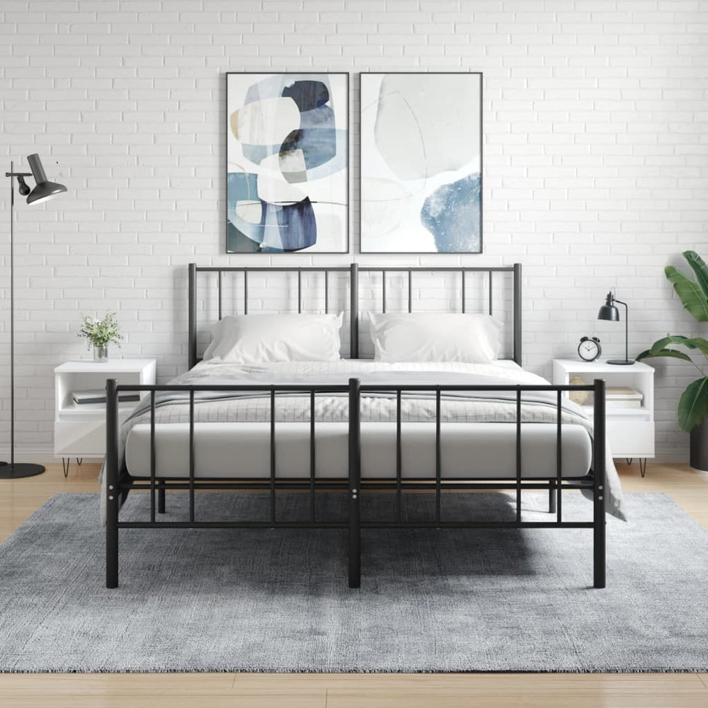 Nachtkastjes 2 st 40x35x50 cm bewerkt hout wit MeubelReus