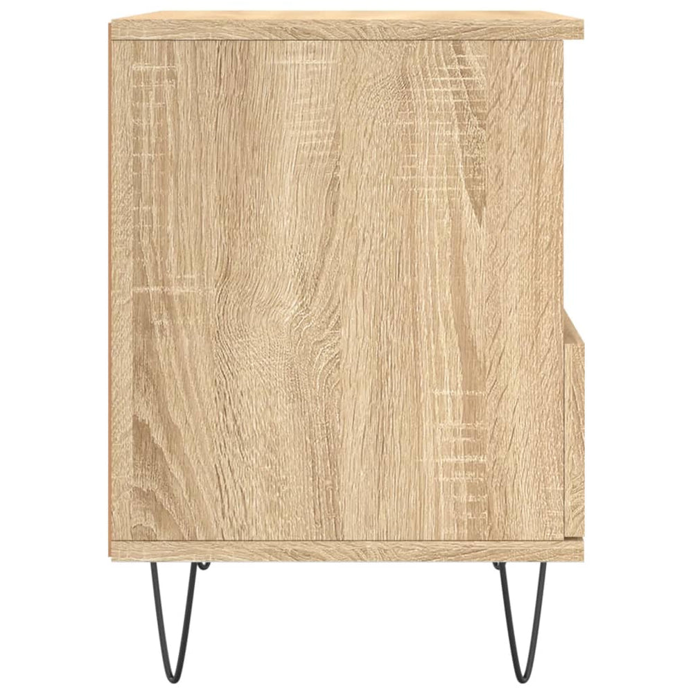 Nachtkastjes 2 st 40x35x50 cm sonoma eikenkleurig MeubelReus
