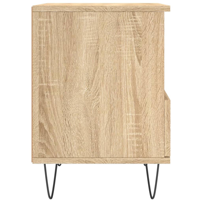 Nachtkastjes 2 st 40x35x50 cm sonoma eikenkleurig MeubelReus
