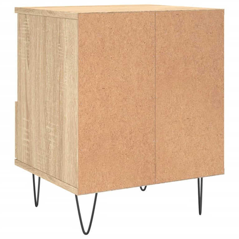 Nachtkastjes 2 st 40x35x50 cm sonoma eikenkleurig MeubelReus