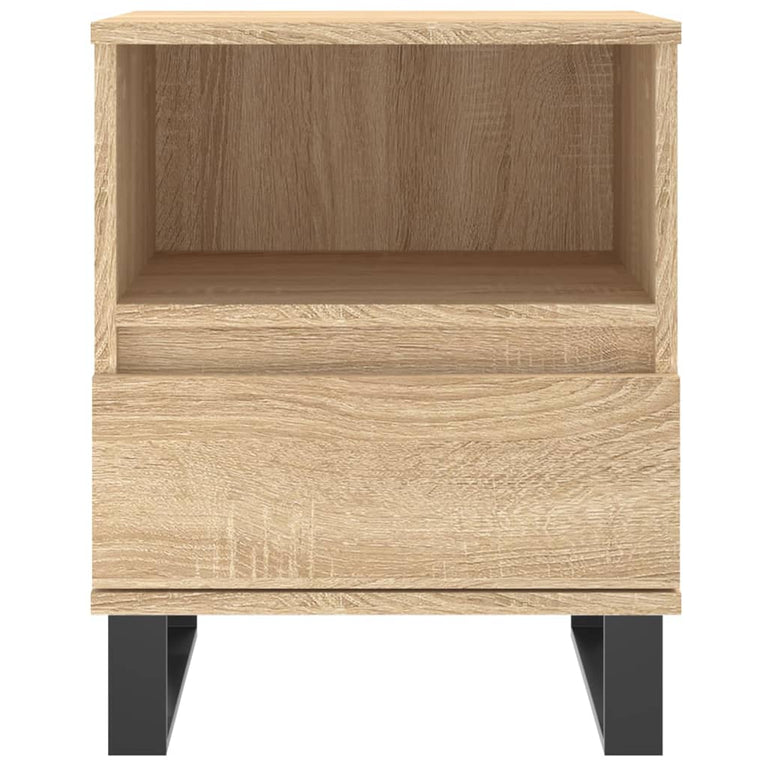 Nachtkastjes 2 st 40x35x50 cm sonoma eikenkleurig MeubelReus