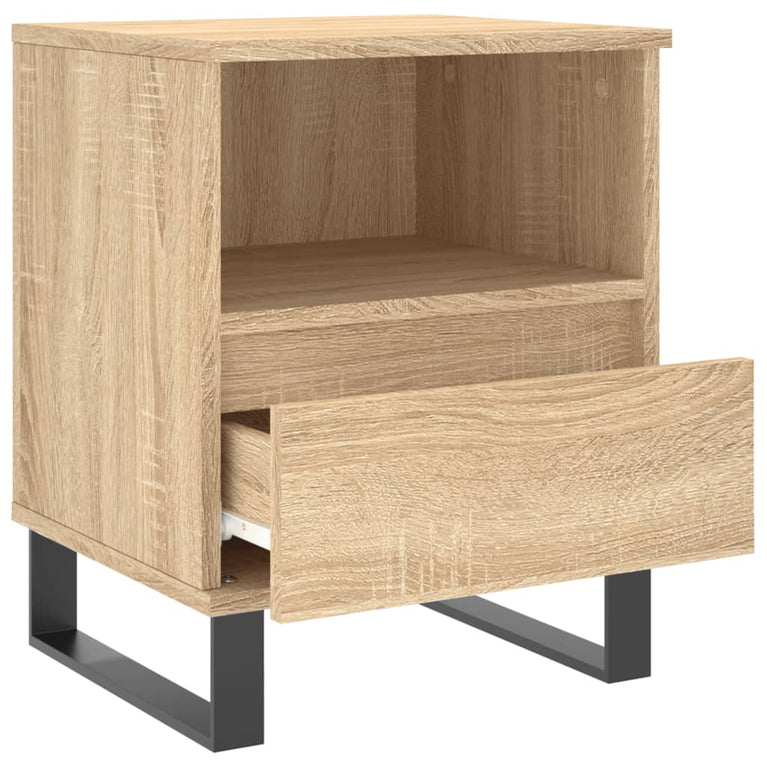 Nachtkastjes 2 st 40x35x50 cm sonoma eikenkleurig MeubelReus