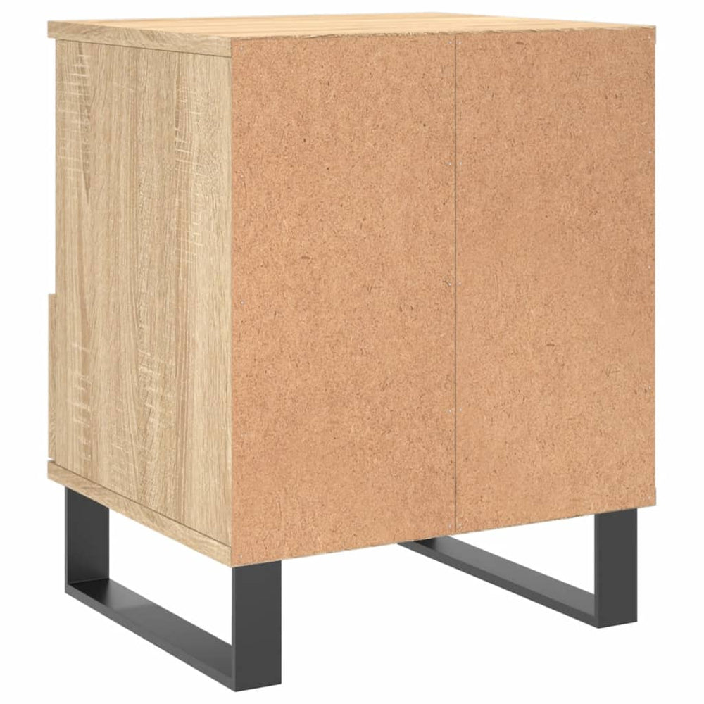 Nachtkastjes 2 st 40x35x50 cm sonoma eikenkleurig MeubelReus