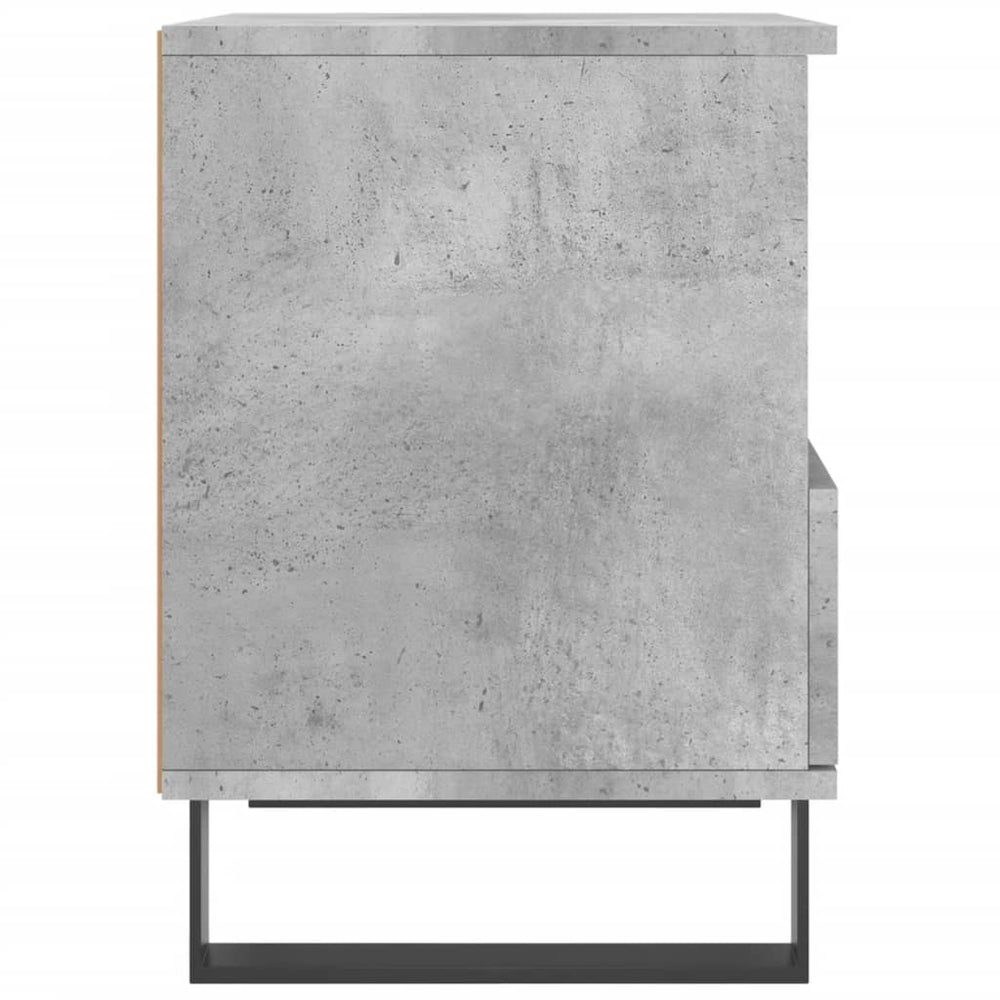 Nachtkastjes 2 st 40x35x50 cm bewerkt hout betongrijs MeubelReus