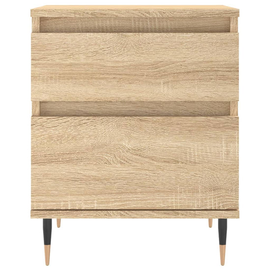 Nachtkastjes 2 st 40x35x50 cm sonoma eikenkleurig MeubelReus