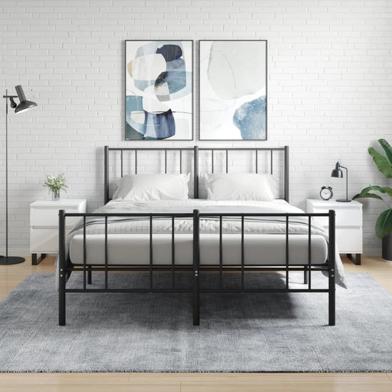 Nachtkastjes 2 st 40x35x50 cm bewerkt hout hoogglans wit MeubelReus