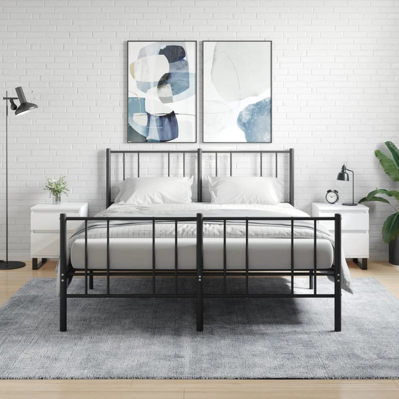 Nachtkastjes 2 st 40x35x50 cm bewerkt hout hoogglans wit MeubelReus