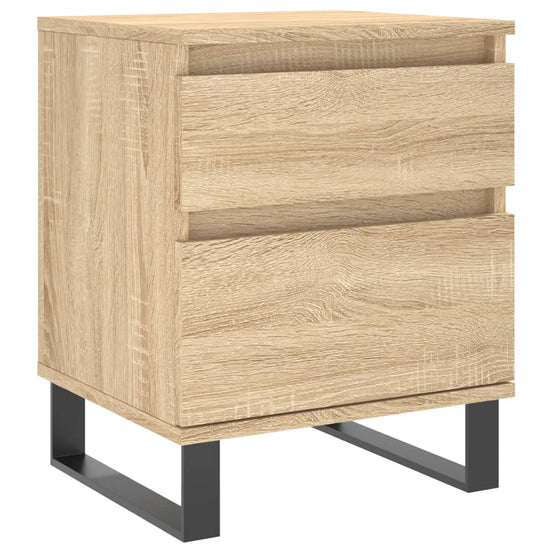 Nachtkastjes 2 st 40x35x50 cm sonoma eikenkleurig MeubelReus