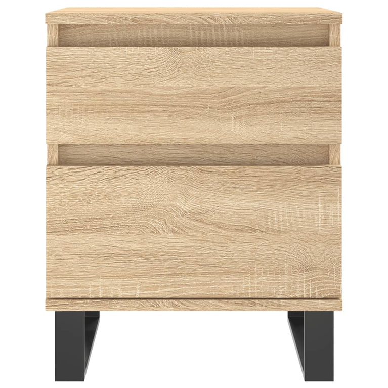 Nachtkastjes 2 st 40x35x50 cm sonoma eikenkleurig MeubelReus