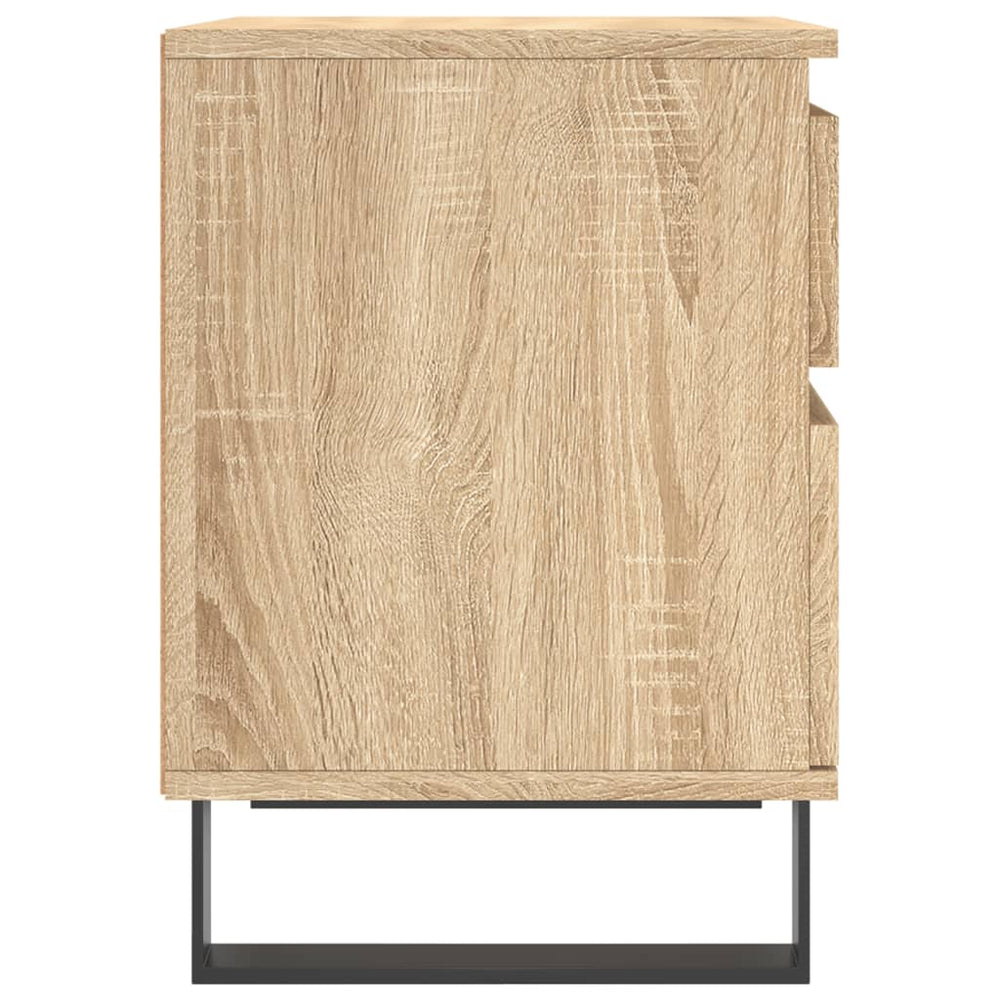 Nachtkastjes 2 st 40x35x50 cm sonoma eikenkleurig MeubelReus