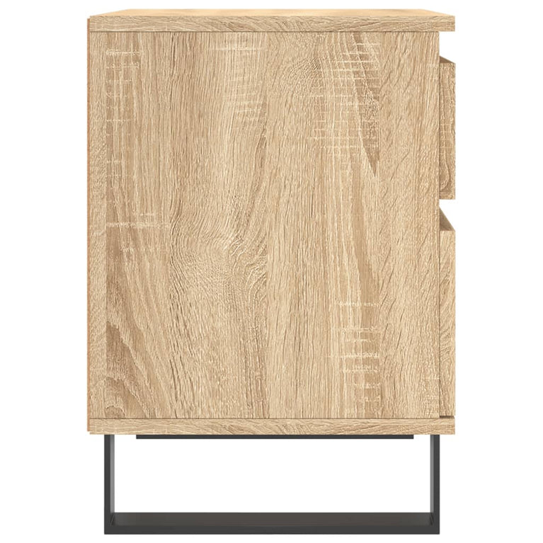 Nachtkastjes 2 st 40x35x50 cm sonoma eikenkleurig MeubelReus