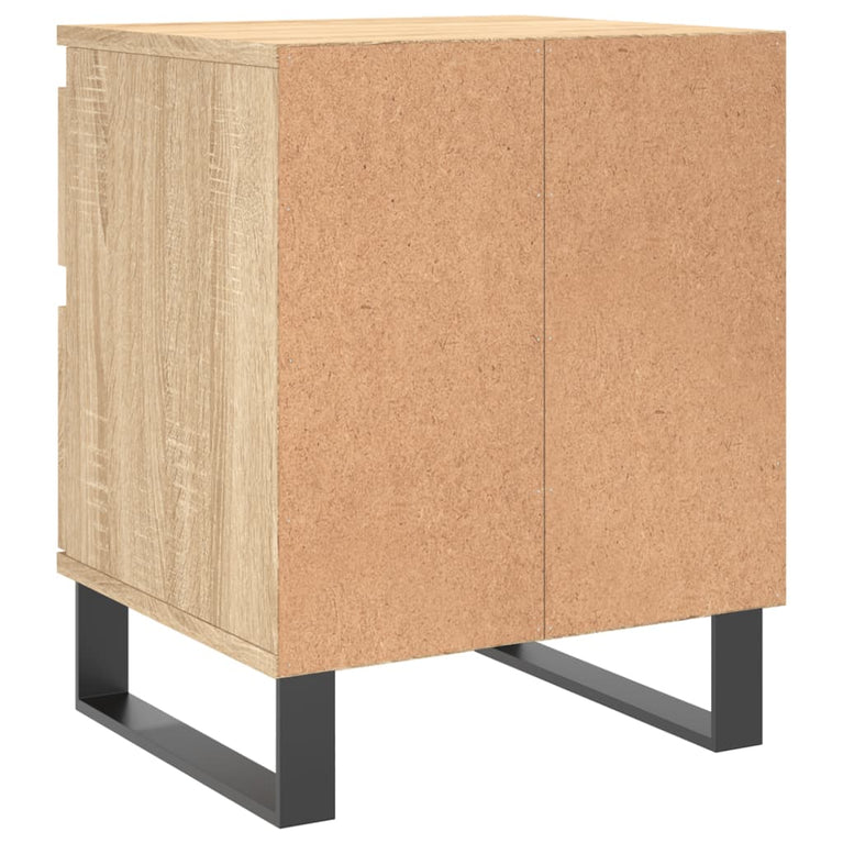 Nachtkastjes 2 st 40x35x50 cm sonoma eikenkleurig MeubelReus