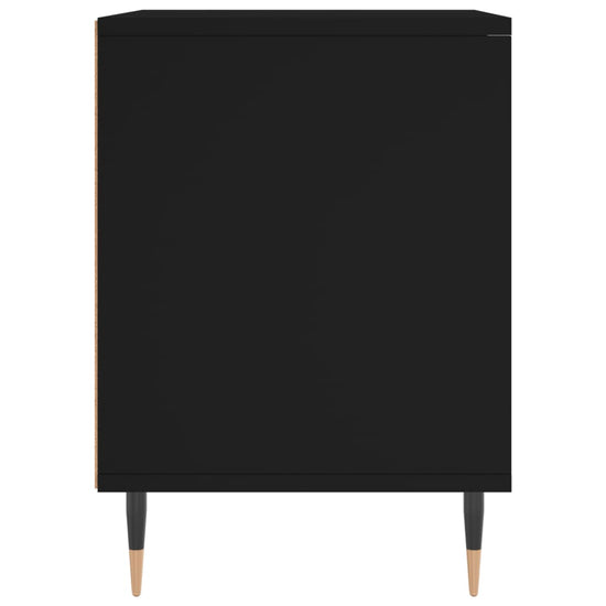 Nachtkastjes 2 st 40x35x50 cm bewerkt hout zwart MeubelReus