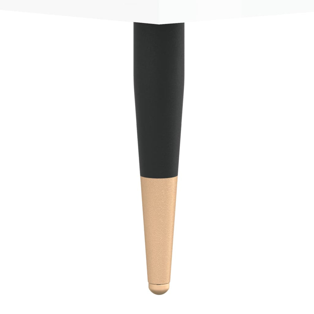 Nachtkastjes 2 st 40x35x50 cm bewerkt hout hoogglans wit MeubelReus