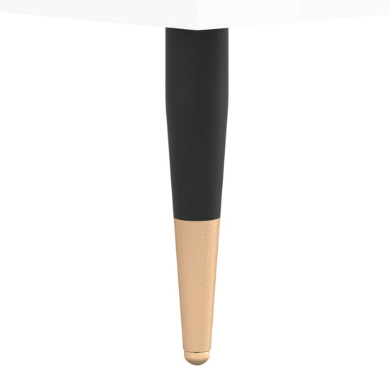 Nachtkastjes 2 st 40x35x50 cm bewerkt hout hoogglans wit MeubelReus