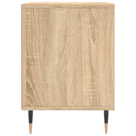 Nachtkastje 40x35x50 cm bewerkt hout sonoma eikenkleurig MeubelReus