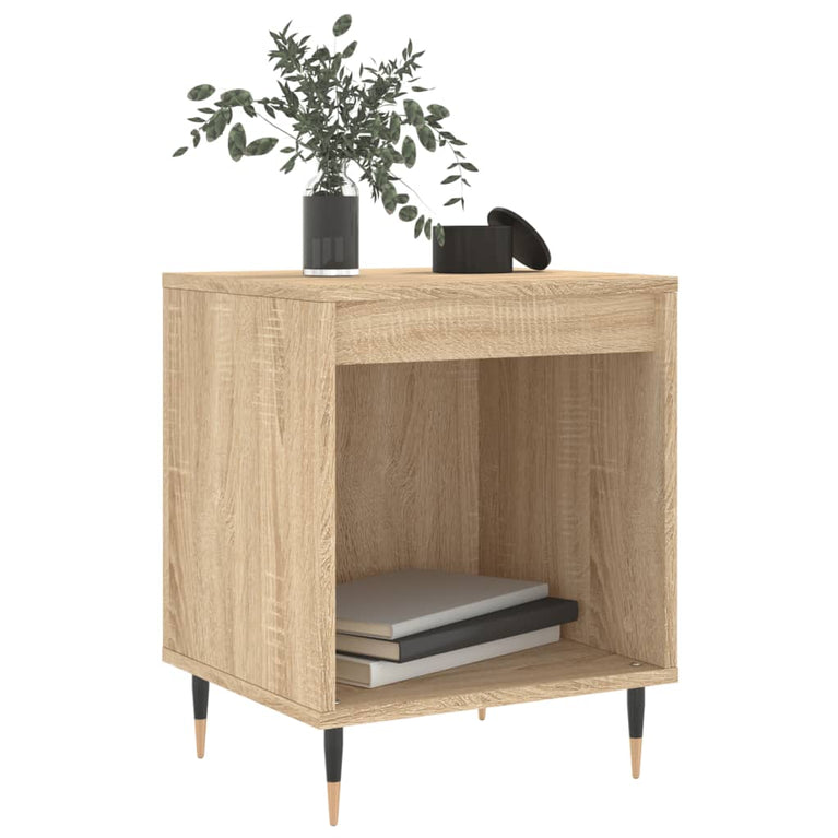 Nachtkastjes 2 st 40x35x50 cm sonoma eikenkleurig MeubelReus