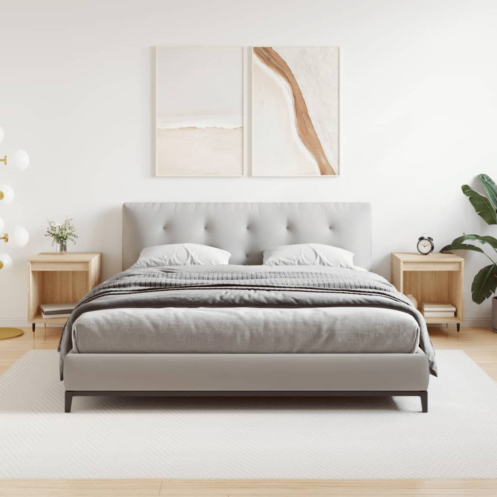 Nachtkastjes 2 st 40x35x50 cm sonoma eikenkleurig MeubelReus