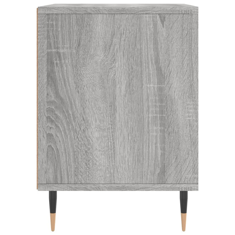 Nachtkastjes 2 st 40x35x50 cm bewerkt hout grijs sonoma eiken MeubelReus