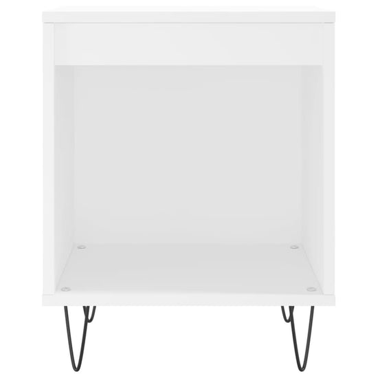 Nachtkastjes 2 st 40x35x50 cm bewerkt hout wit MeubelReus