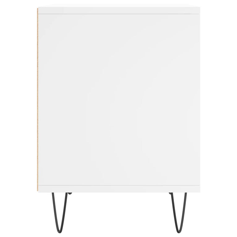 Nachtkastjes 2 st 40x35x50 cm bewerkt hout wit MeubelReus